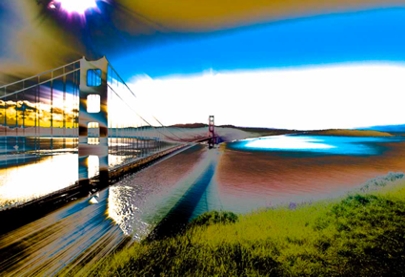 Golden Gate Bridge from Marina Headlands